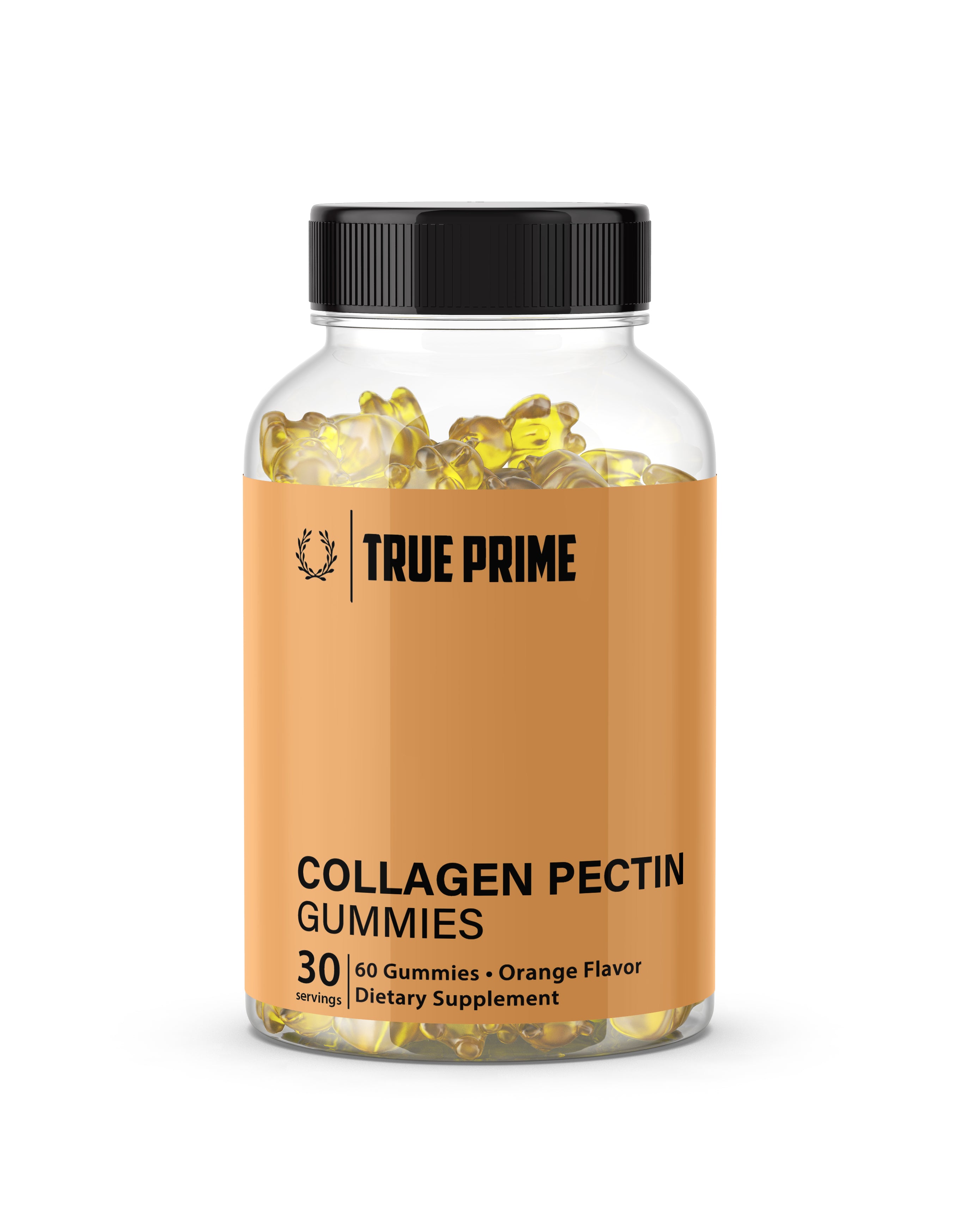 Collagen Pectin Gummies - Premium Skincare and Joint Support - 60 Chewable Capsules - True Prime Nutrition 