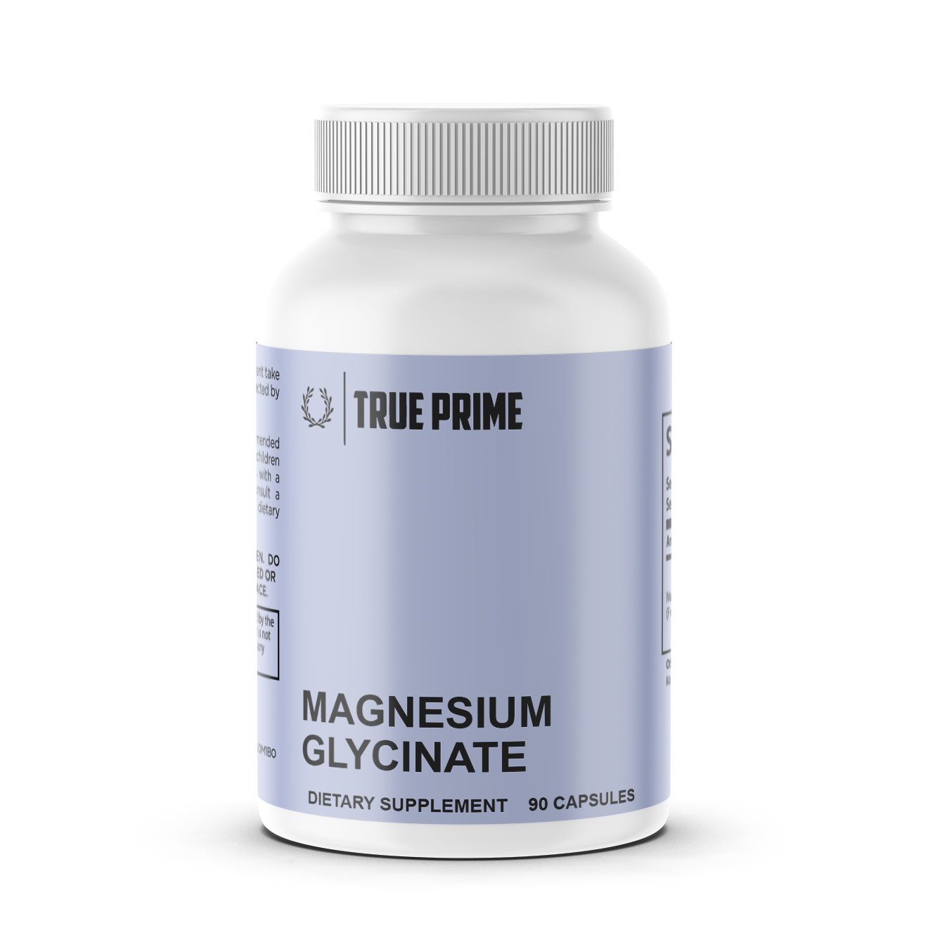 High Absorption Magnesium Glycinate - 90 Capsules - True Prime Nutrition 